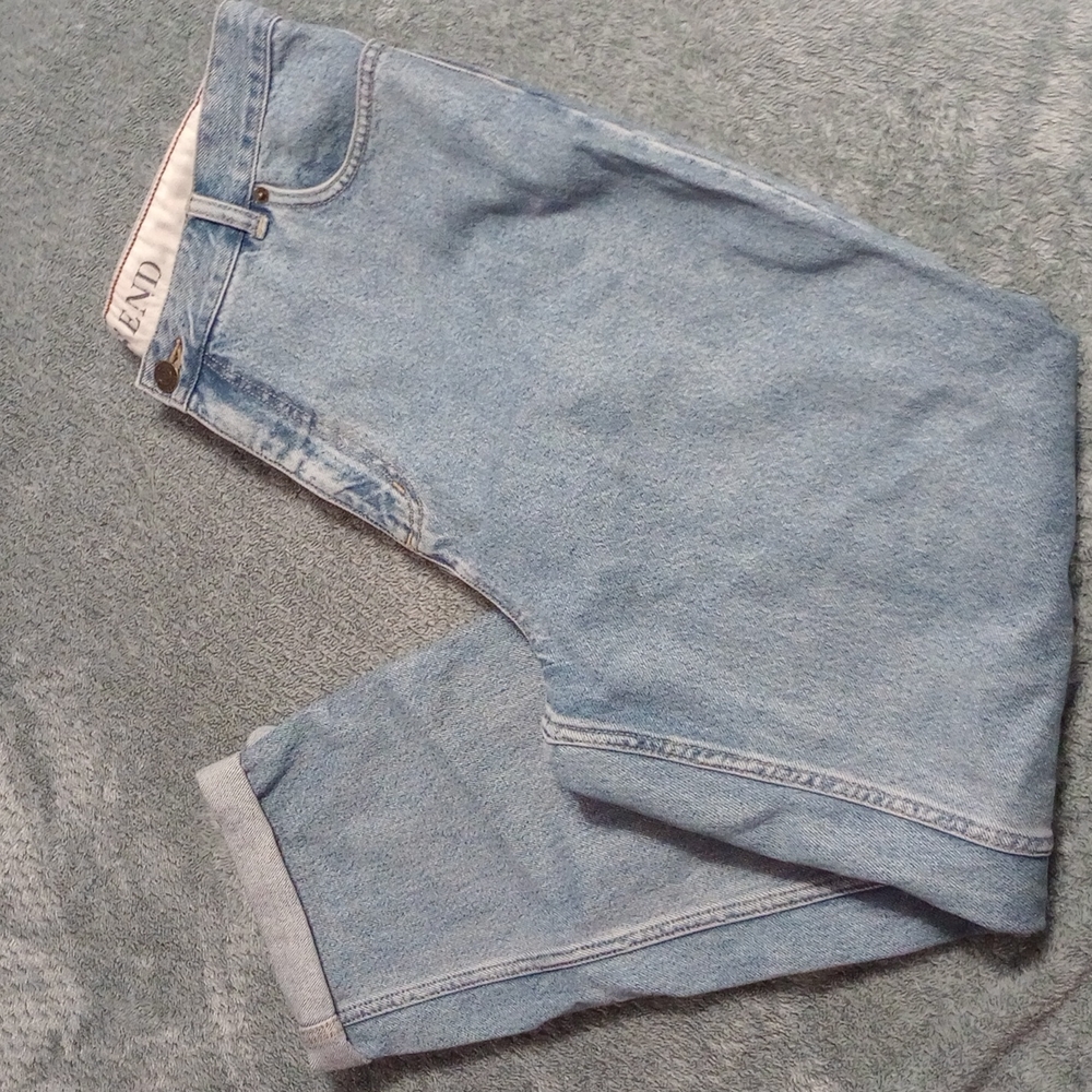 LANDS END mom jeans